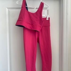 Brand New Fabletics Sports Bra and Leggings Set